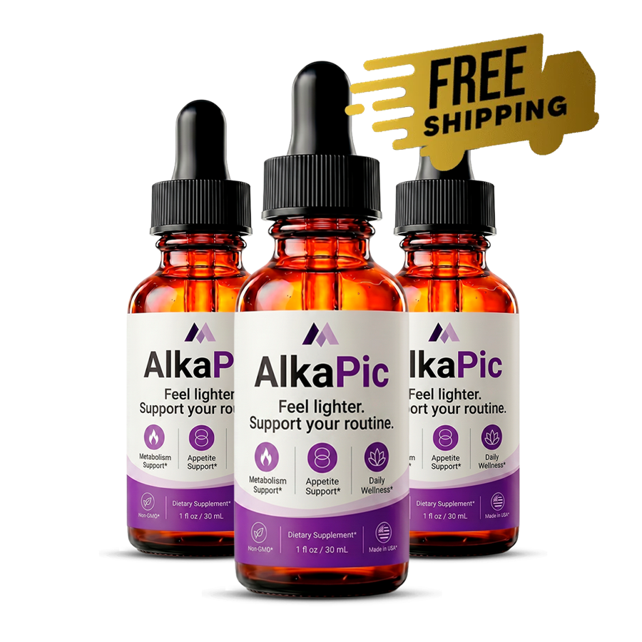 AlkaPic three bottle set
